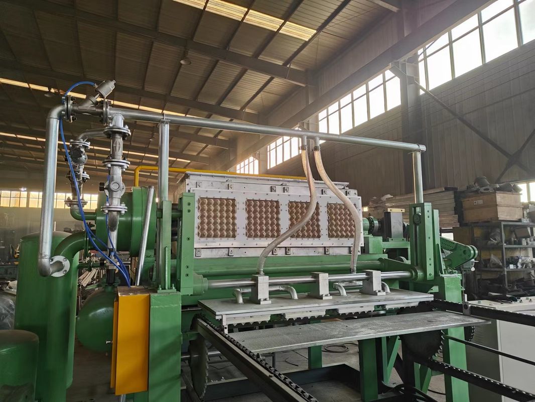 70-150KW 2000-3000 Pcs/H Mesin Pembuatan Tray Telur Rotary Otomatis Harga Mesin Pembentuk Tray Telur Untuk Tray Telur Pulp