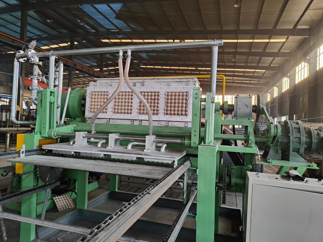 70-150KW 2000-3000 Pcs/H Mesin Pembuatan Tray Telur Rotary Otomatis Harga Mesin Pembentuk Tray Telur Untuk Tray Telur Pulp