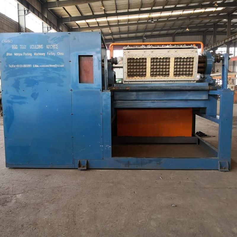 70-150KW 2000-3000 Pcs/H Mesin Pembuatan Tray Telur Rotary Otomatis Harga Mesin Pembentuk Tray Telur Untuk Tray Telur Pulp