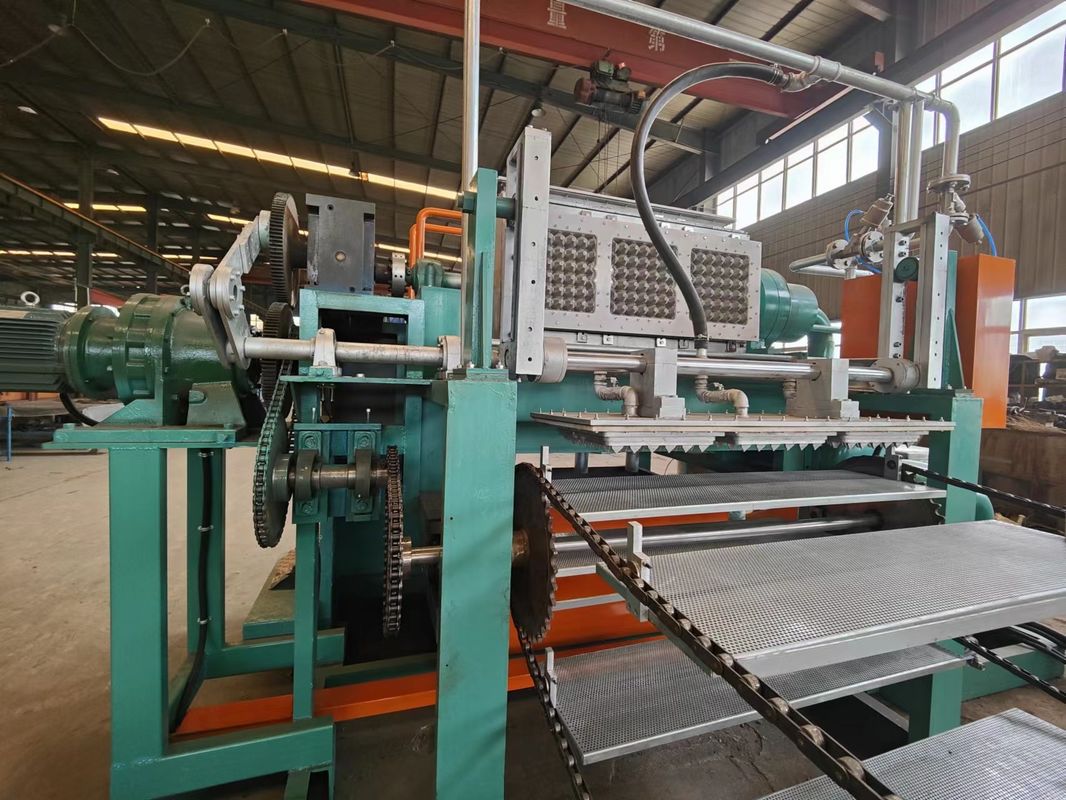 220V / 380V / 415V PLC dikendalikan Telur Tray Mesin Membuat Vakum Membentuk Matahari Pengeringan