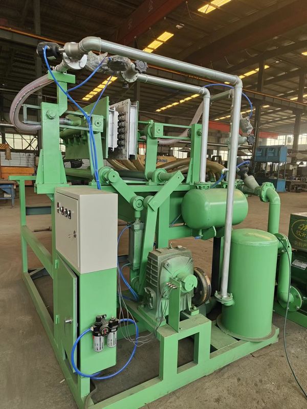 Mesin Pembuat Baki Telur Kertas Mesin Pembuat Karton Telur Bahan Kertas Limbah Dengan Cetakan Aluminium