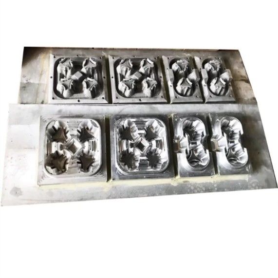380V Voltage Egg Tray Mold Aluminium Material Cast Molding Proses OEM