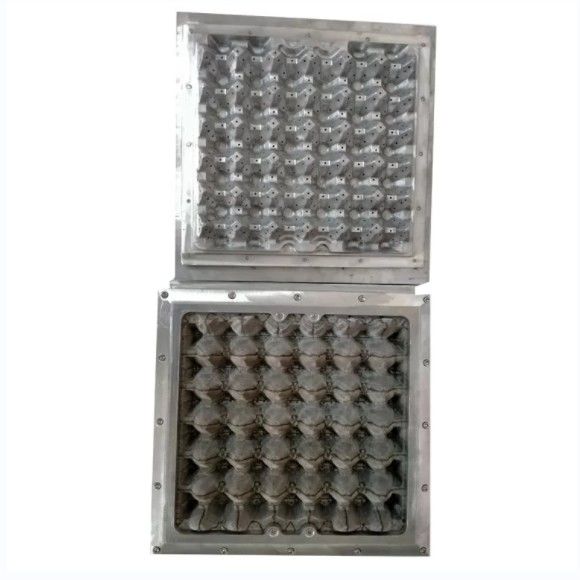 Plastik Atau Aluminium Cast Egg Tray Mold Untuk Multi Cavity Produksi Egg Tray Membuat Mesin