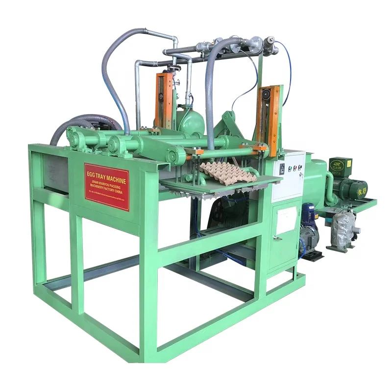 Eco Friendly Egg Carton Making Machine Egg Tray Paper Pulp Molding Machine untuk solusi kemasan berkelanjutan