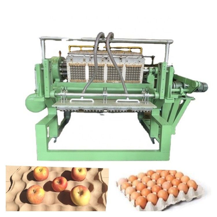 Mesin Tray Telur / Mesin Pulp Molding Tray Telur dengan PLC dikendalikan