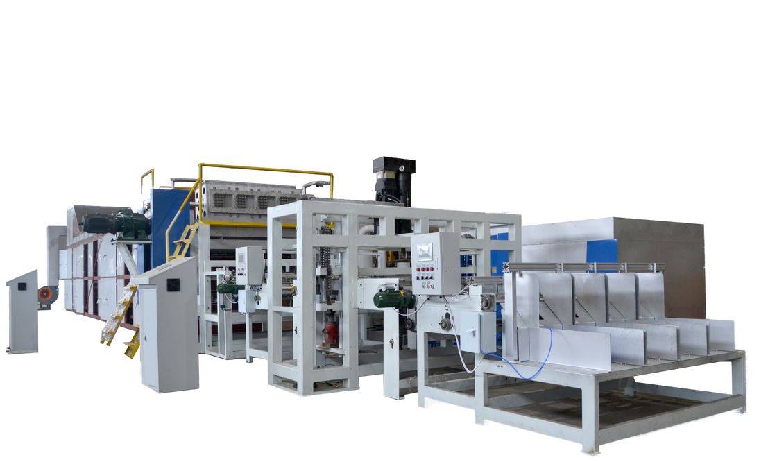 Mesin Tray Telur / Mesin Pulp Molding Tray Telur dengan PLC dikendalikan