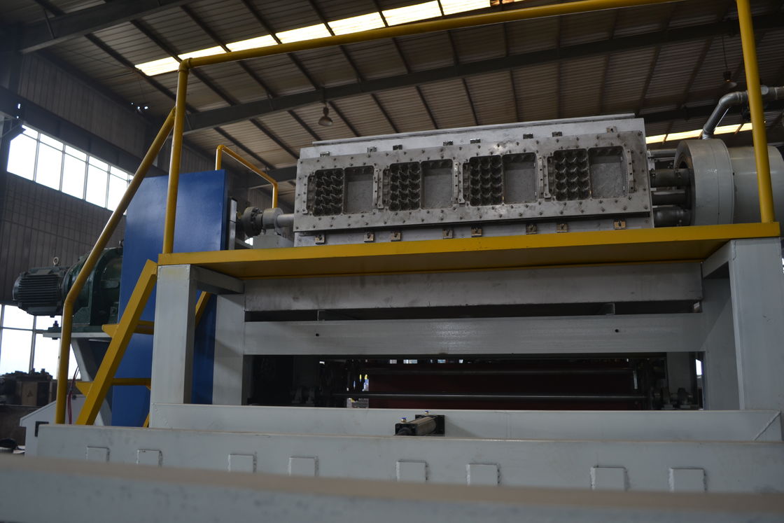 Kontrol PLC Tipe Putar Pembuat Karton Telur Lini Produksi Mesin Karton Telur Mesin Cetak Baki Telur