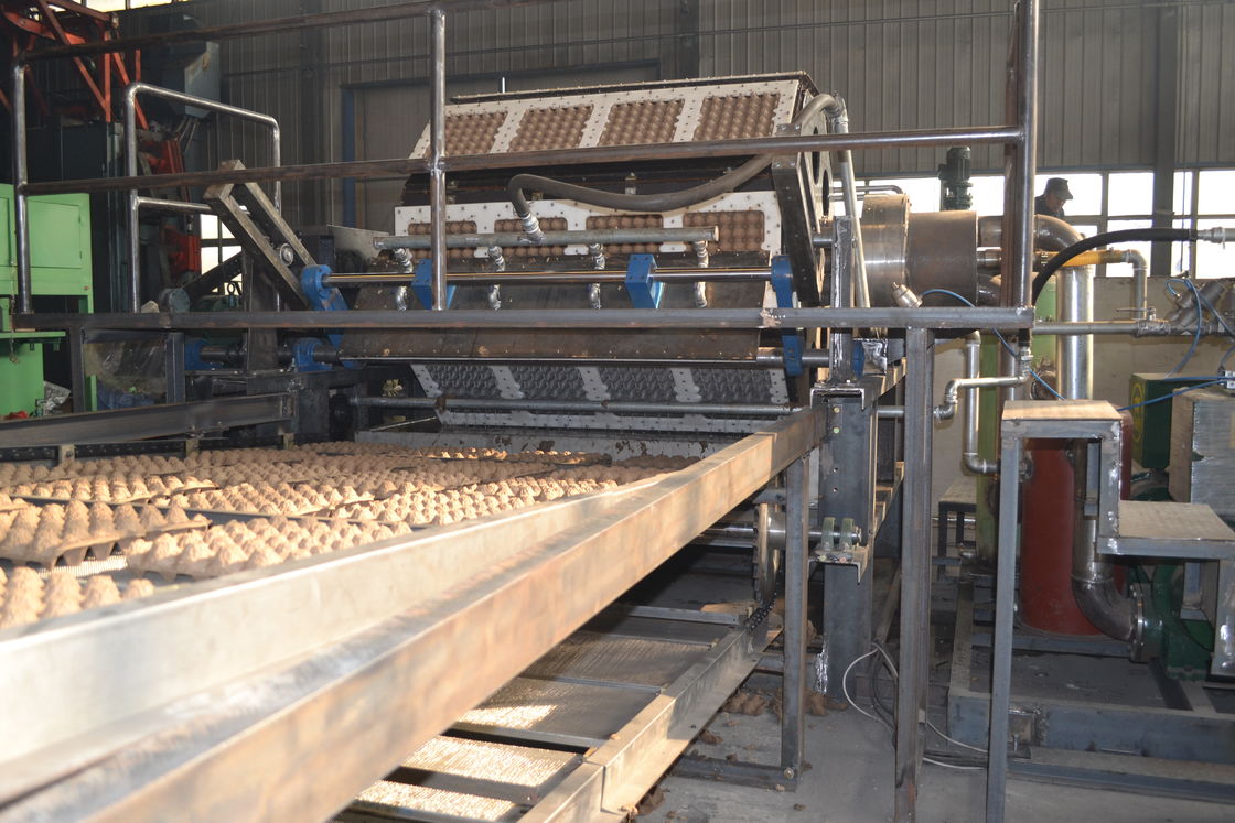Mesin Tray Telur Kertas Otomatis Mesin Produksi Karton Telur Mesin Pulp Moulding Harga Dikendalikan PLC
