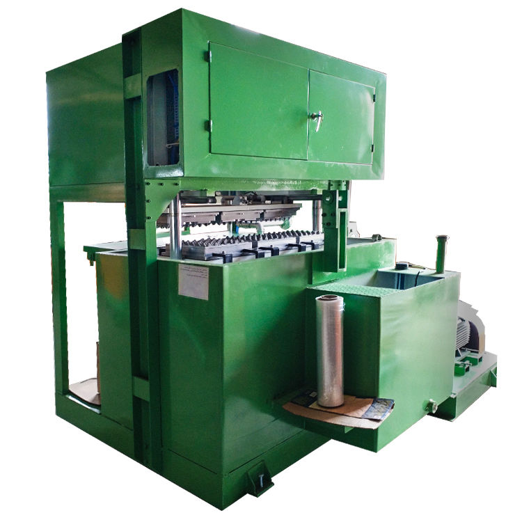 Mesin Semi-Automatis kertas Telur Tray 1000pcs/h Otomatis Telur Karton Produksi Line