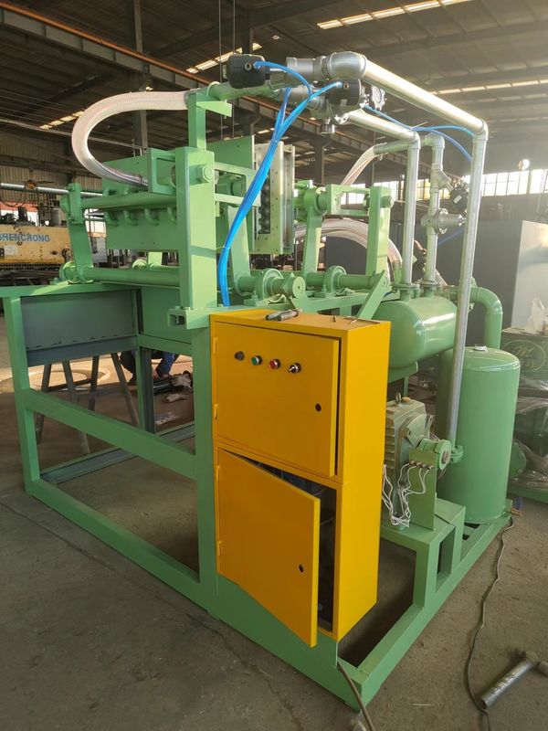 Mesin Baki Telur Kertas Nanya/Harga Mesin Cetak Pulp dengan Cetakan Aluminium Ide Bisnis Kecil Sederhana 700-1500 Buah/Jam