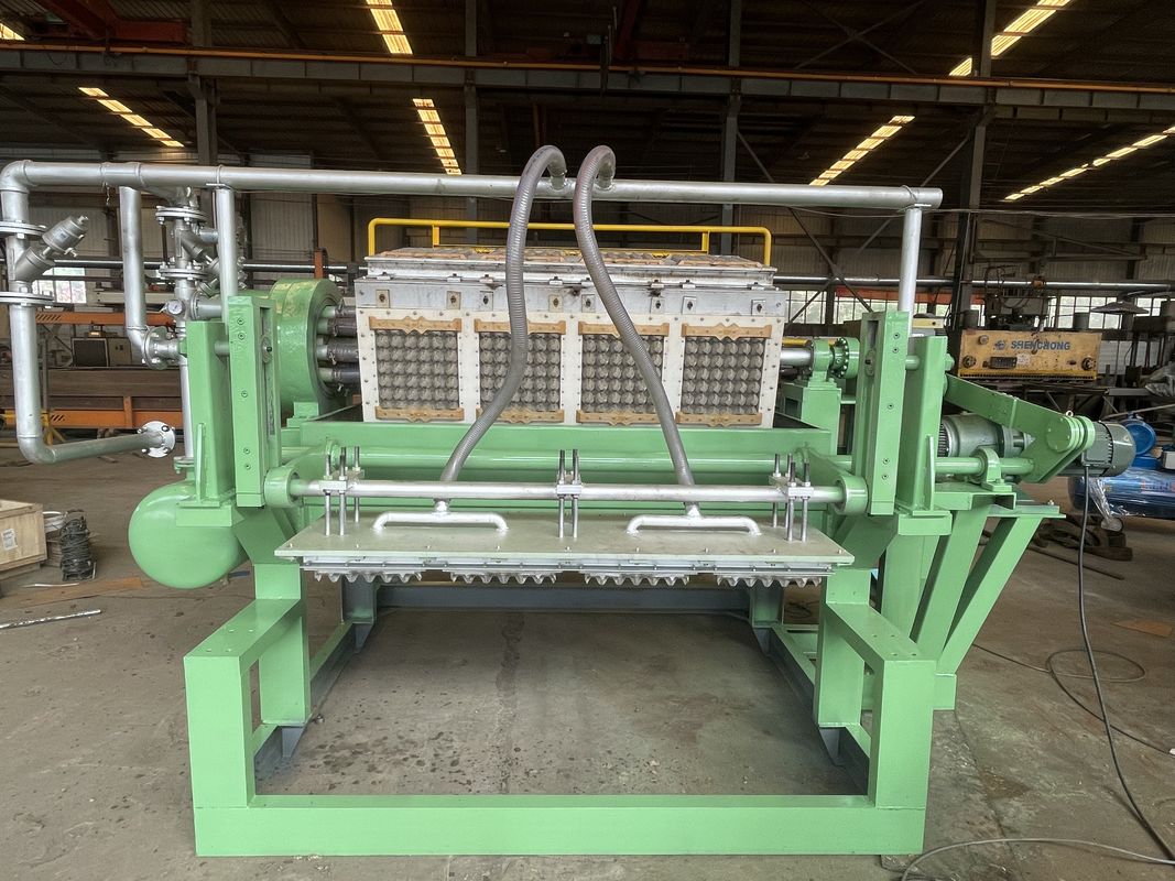Daur ulang kertas kotak telur telur Tray Mesin Harga Dengan 3000pcs Pulp Apple Tray Mesin