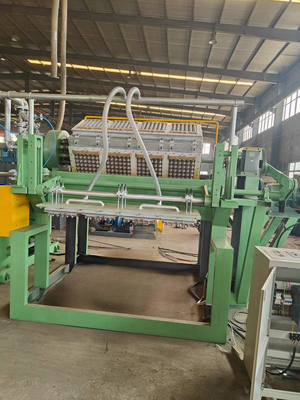 Mesin Tray Telur Kertas Otomatis Mesin Cetakan Pulp Kertas Buah Apel Piring Mesin Membuat Piring