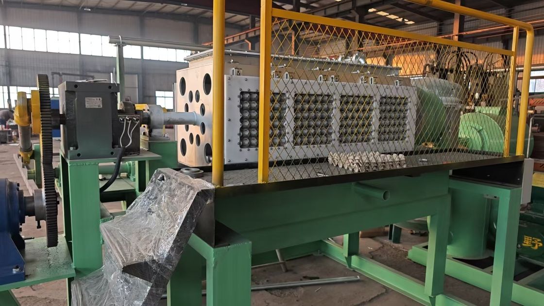 Baru WANYOU Otomatis Daur Ulang Paper Telur Tray Mesin Pulp Molding Machine PLC Control Touch Screen Panel 2500-3000pcs / h