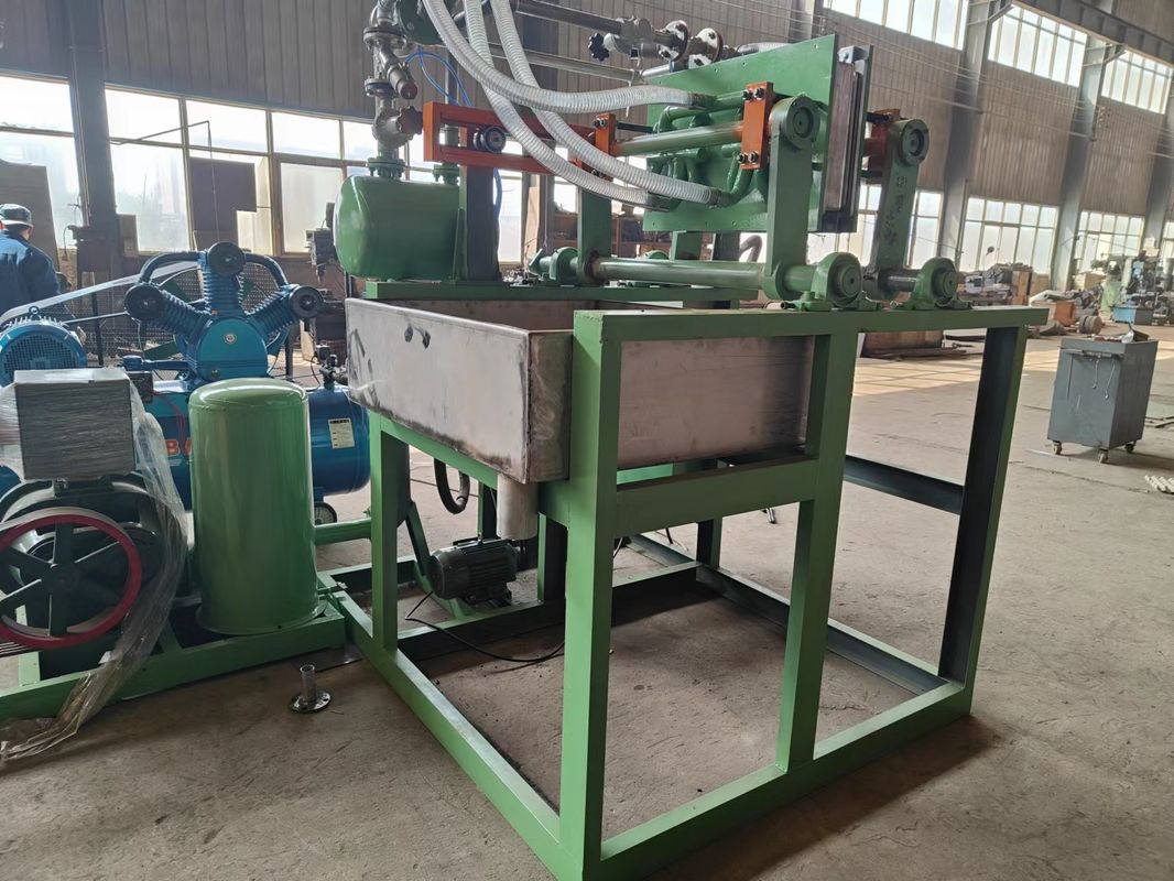 Plastic Mold Material Egg Tray Machine untuk pembuatan kertas pulp yang dibentuk