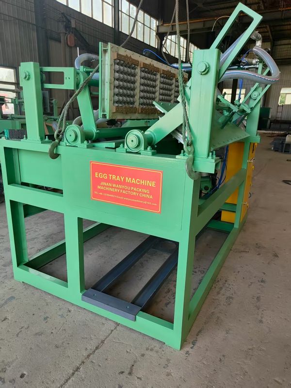 Desain Sederhana Lini Produksi Mesin Baki Telur Kertas Kecil Semi-Otomatis tanpa Pengering Konsumsi Energi Rendah