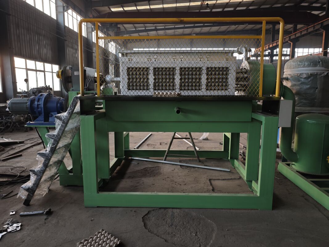 WANYOU Grosir Otomatis Daur Ulang kertas Telur Tray Mesin Pulp Molding Machine PLC Control Touch Screen Panel 380V Pompa vakum