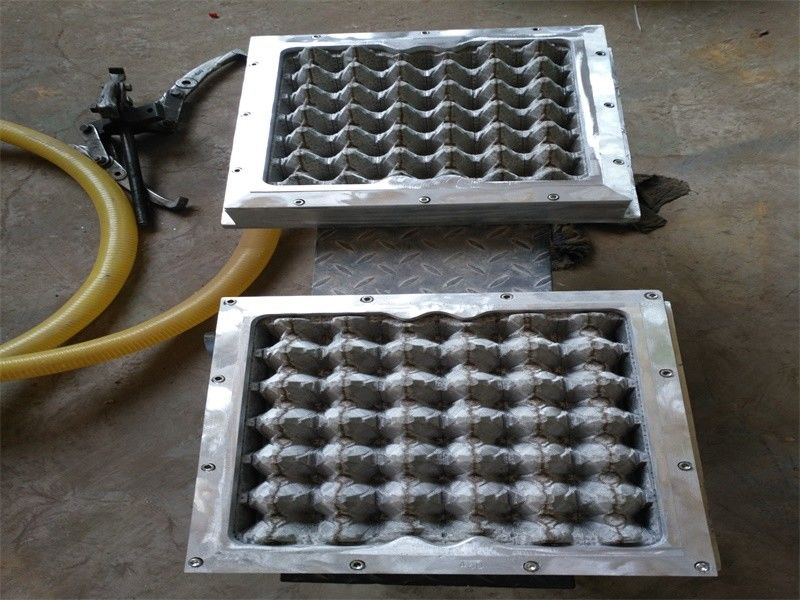 Automatic Paper Egg Tray Production Line With Dryer 1000pcs/hr Easy Operation