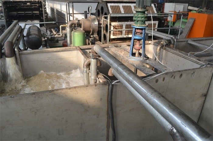 Wine Tray / Shoe Tray / Egg Tray Produksi Line Rotary Forming Type Desain kompak