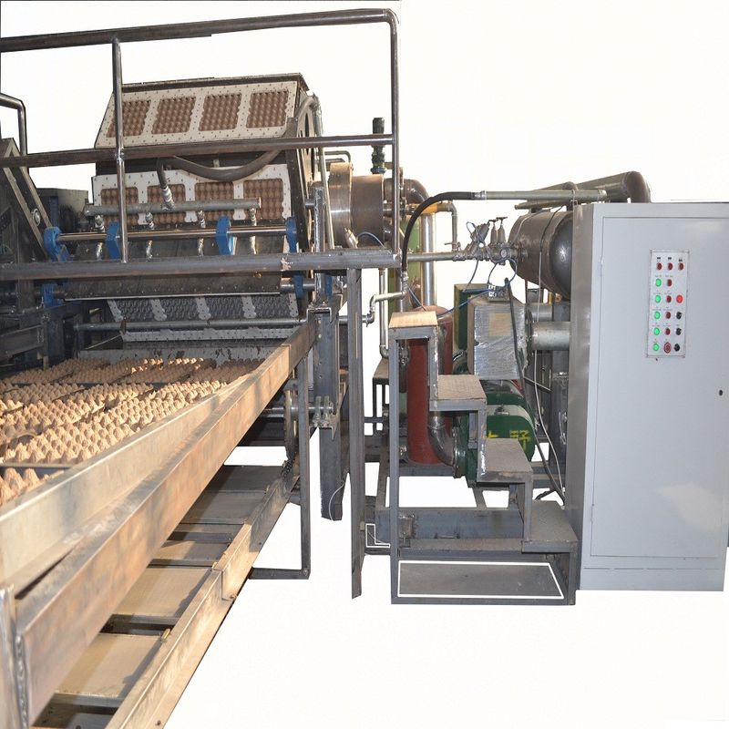 Lini Produksi Baki Telur Pulp Kertas Otomatis, Pembuat Karton Telur Mudah Dioperasikan