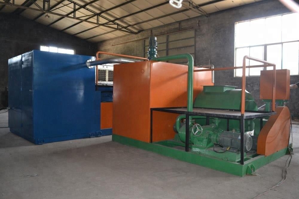 Mesin membuat karton telur kertas berwarna, mesin otomatis baki telur Mudah dioperasikan