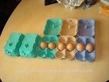 Mesin membuat karton telur kertas berwarna, mesin otomatis baki telur Mudah dioperasikan