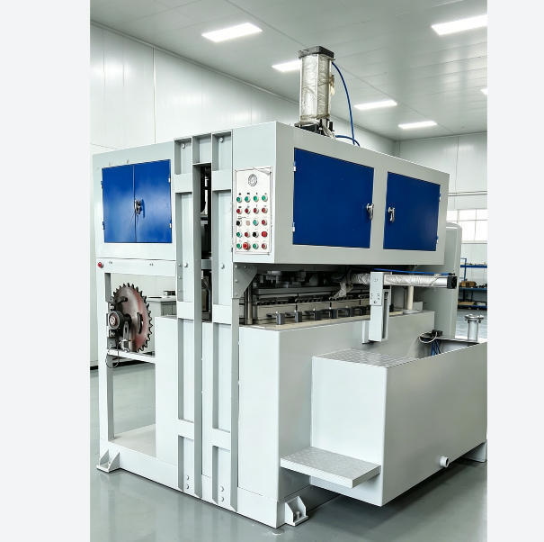 Cetakan Aluminium 45kw 1500pcs Per Jam Mesin Baki Telur Lini Produksi Baki Telur Untuk Membuat Baki Telur Karton Telur Baki Sepatu Baki Pembibitan Dikendalikan PLC