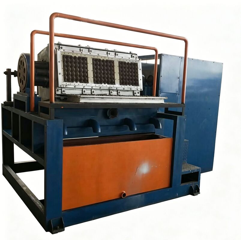 Mesin pembuatan bak telur kertas Rotary 3 by 4 Mold Line Kompak dan mudah dioperasikan Menghasilkan 2000 bak telur per jam