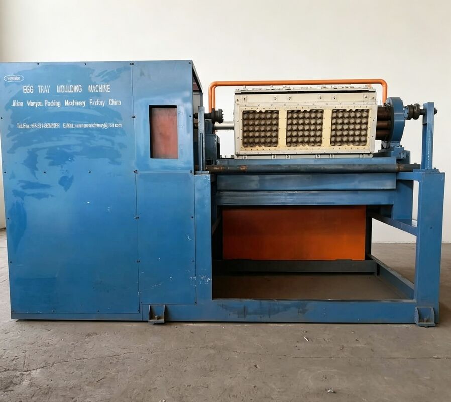 2000-3000PCS/H Mesin Tray Telur Rotary