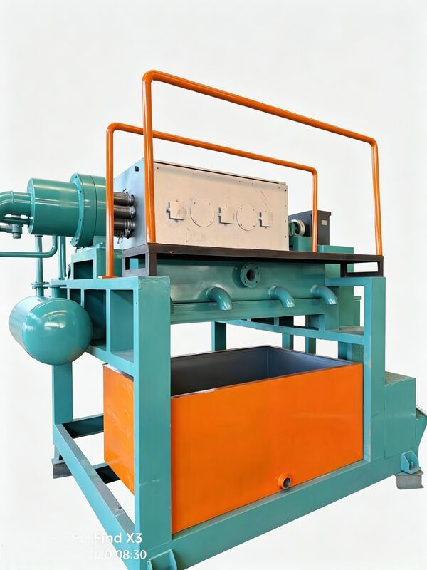 Mesin pembuatan bak telur kertas Rotary 3 by 4 Mold Line Kompak dan mudah dioperasikan Menghasilkan 2000 bak telur per jam