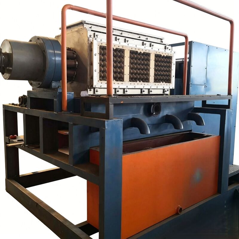 WANYOU WY-P6 Rotary Egg Tray Forming Machine dengan PLC Automatic Control untuk 2000-3000 pcs/h Produksi menggunakan pulp kertas daur ulang
