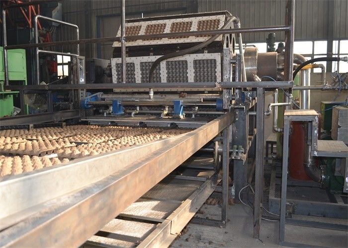 Mesin Tray Telur Kertas yang awet Jalur Produksi Tray Pulp Molded / Mesin Molding Tray Telur
