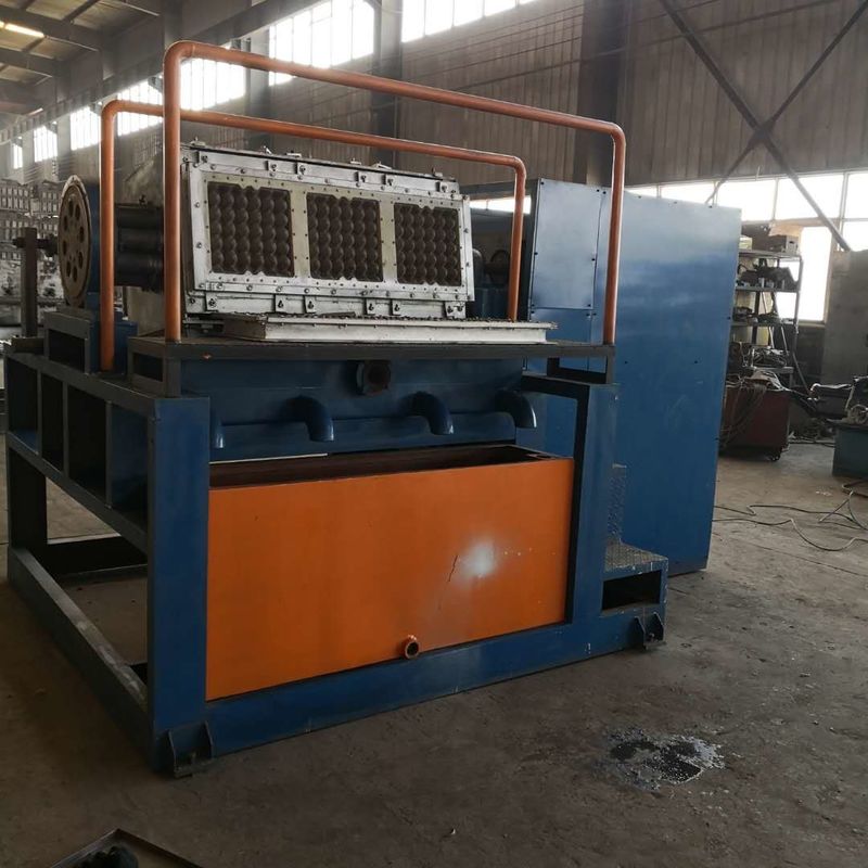 Daur ulang limbah kertas pulp Tray telur kecil membuat mesin membentuk Tray telur mesin harga