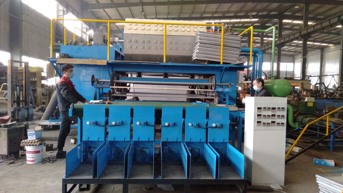 Lini Produksi Tray Telur Karton kertas sekali pakai 6000 pcs Dengan Sertifikasi CE