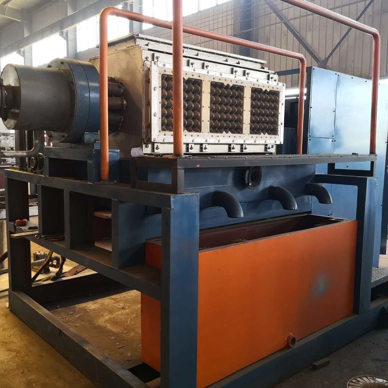 Pembuatan skala kecil Membentuk 2000 pcs kertas Telur Tray pulp telur karton Mesin