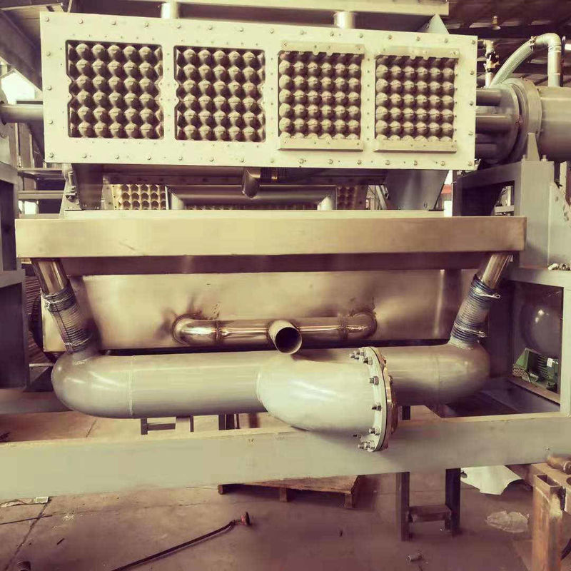 2500pcs/h Pulp Paper Egg Tray Mesin Membuat Daur Ulang Sampah Kertas Mesin Tray Telur