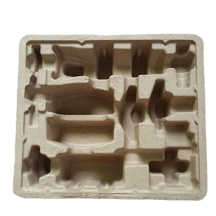 700 pcs / jam Produk Elektronik Tray Telur Mesin Pengemasan Tray Kertas Peralatan Pengemasan