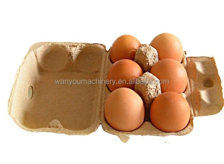 Pulp Waste Paper Egg Tray Making Machine untuk peternakan ayam Kapasitas produksi kecil
