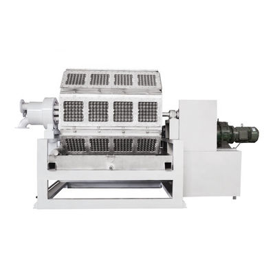 Rotary Paper Egg Tray Machine 2000-3000pcs/H Orange And Green Pulp Moulding Machine untuk pembuatan kertas telur karton / Tray