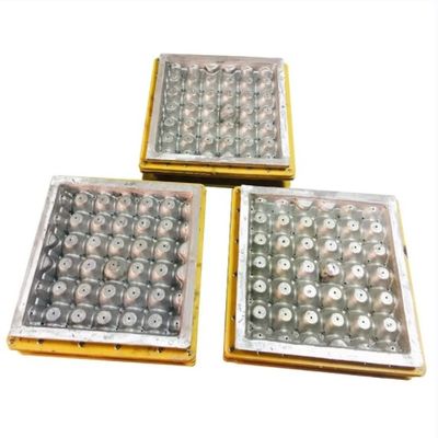 Plastik Atau Aluminium Cast Egg Tray Mold Untuk Multi Cavity Produksi Egg Tray Membuat Mesin