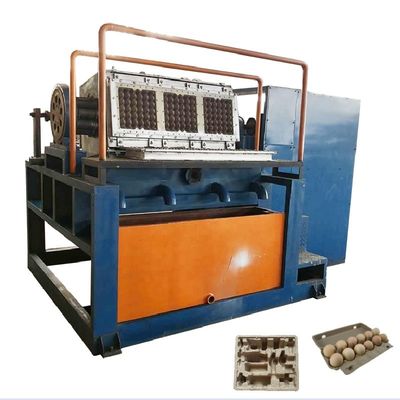 Rotary Type 2000pcs Pulp Moulding Mesin Pembuat Karton Telur Lini Produksi Baki Telur