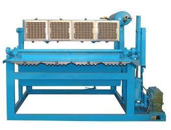 1300-1500pcs/jam Mesin Cetak Pulp Cetakan Khusus Semi-otomatis