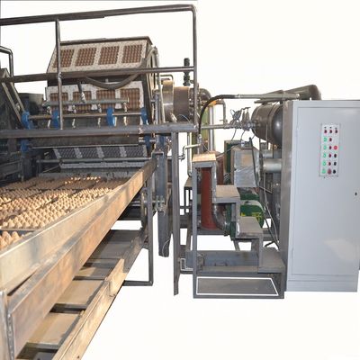 3000pcs/h Daur Ulang Kertas Kotak Telur Mesin Membuat Jenis Rotary Kecepatan Tinggi