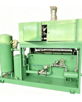 Paper Egg Tray Making Machine Semi Automatic Simple Structure Producing 1500 Pieces per Hour Designed for Small Business