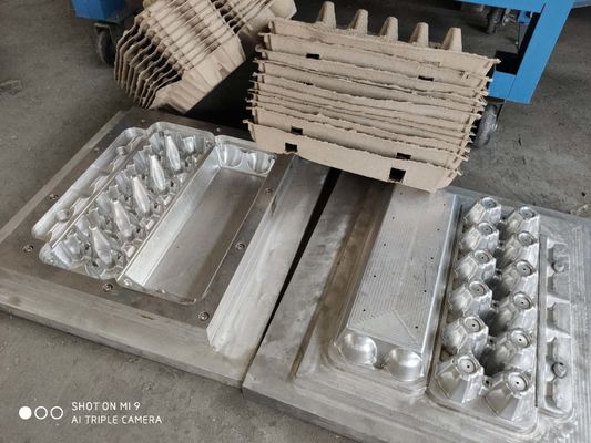 Mesin Baki Telur Kertas 20/30/6/12/15/18 Cetakan Baki Pulp Rongga Untuk Produk Pulp Cetakan