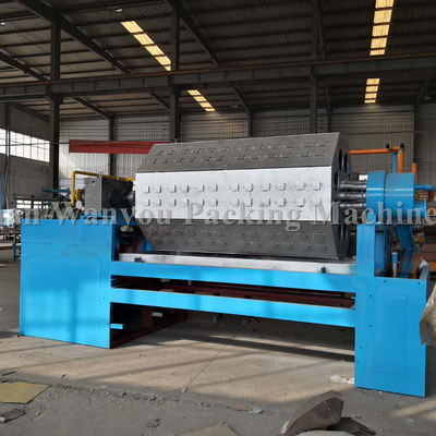 Kapasitas Besar 6000pcs/jam Mesin Cetak Pulp Kertas Lini Produksi Mesin Baki Telur