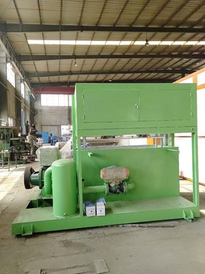 Mesin Pulp Molding Semi-Automatik Berkualitas Tinggi Membuat Tray Telur India