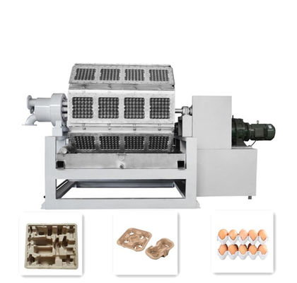 40KW Otomatis Mesin Pulp Tray Kertas Pulp Seeding Cup Pot Bunga